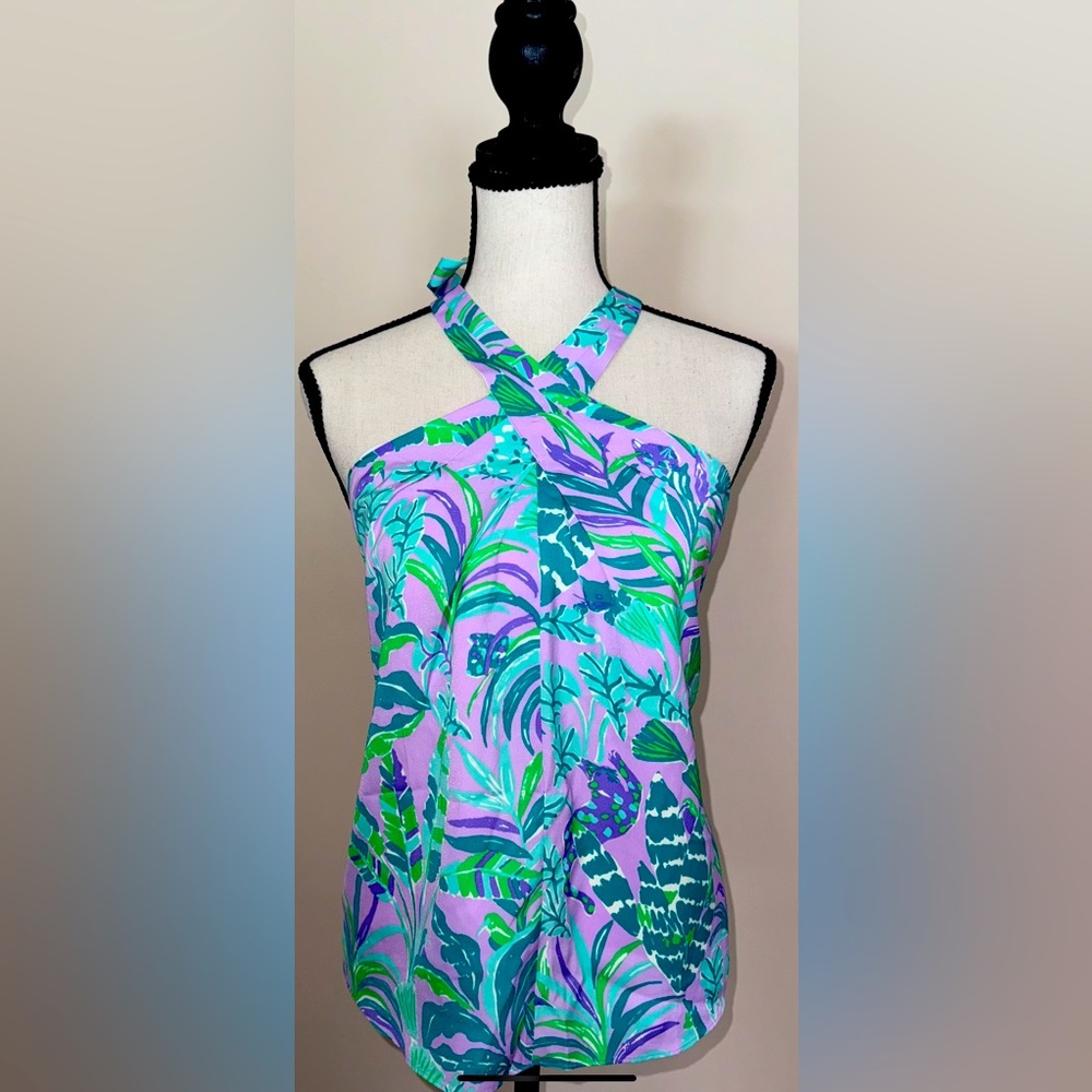 Lilly Pulitzer Rori Halter Top size small